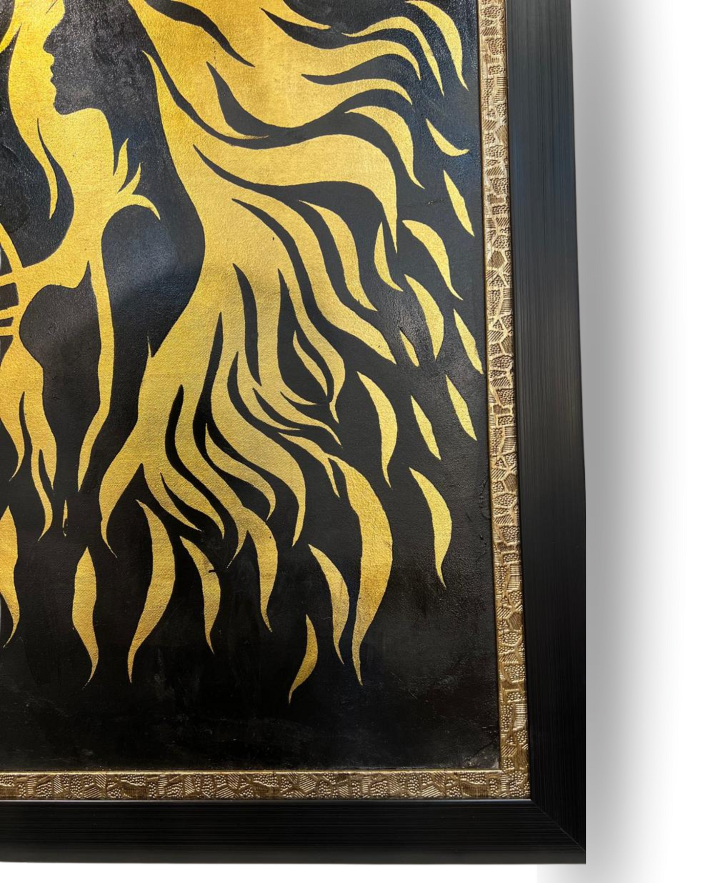 Golden Bond – Handmade Oil Painting (30x42”)