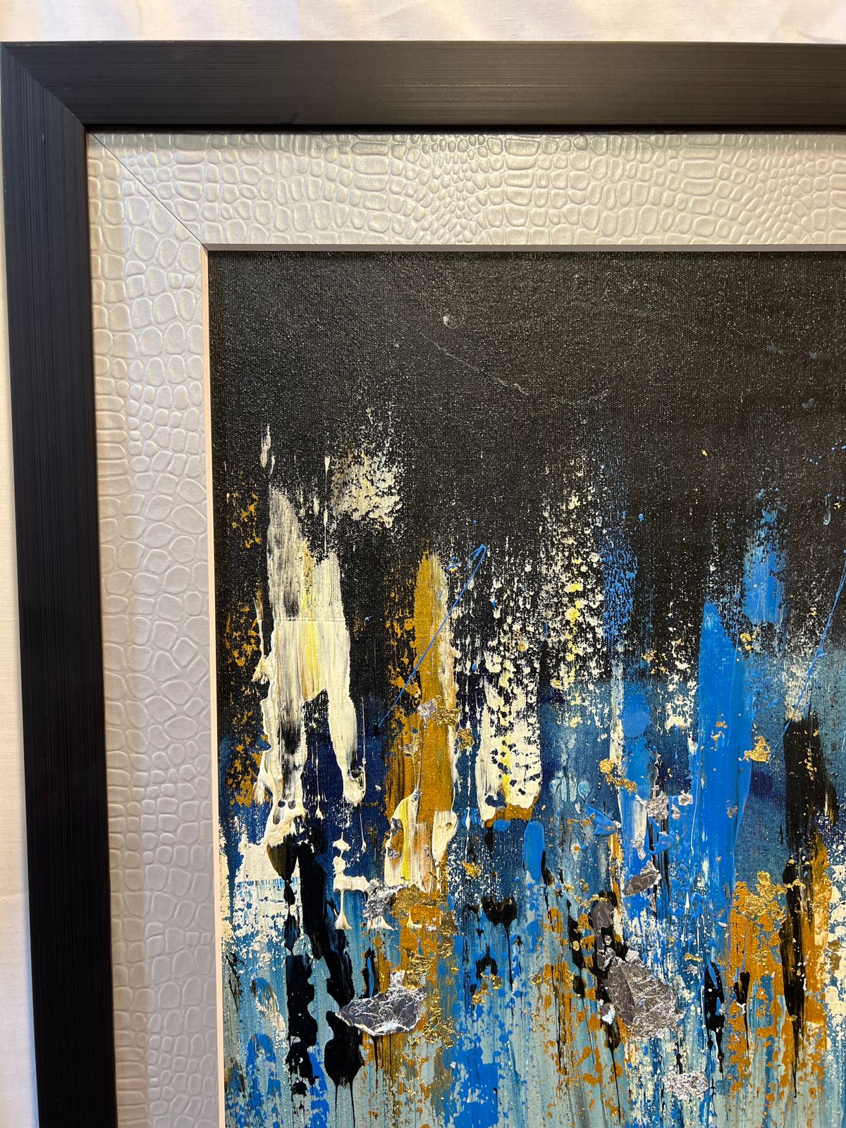 Abstract Skyline | 24x30 inches | Original Canvas Art