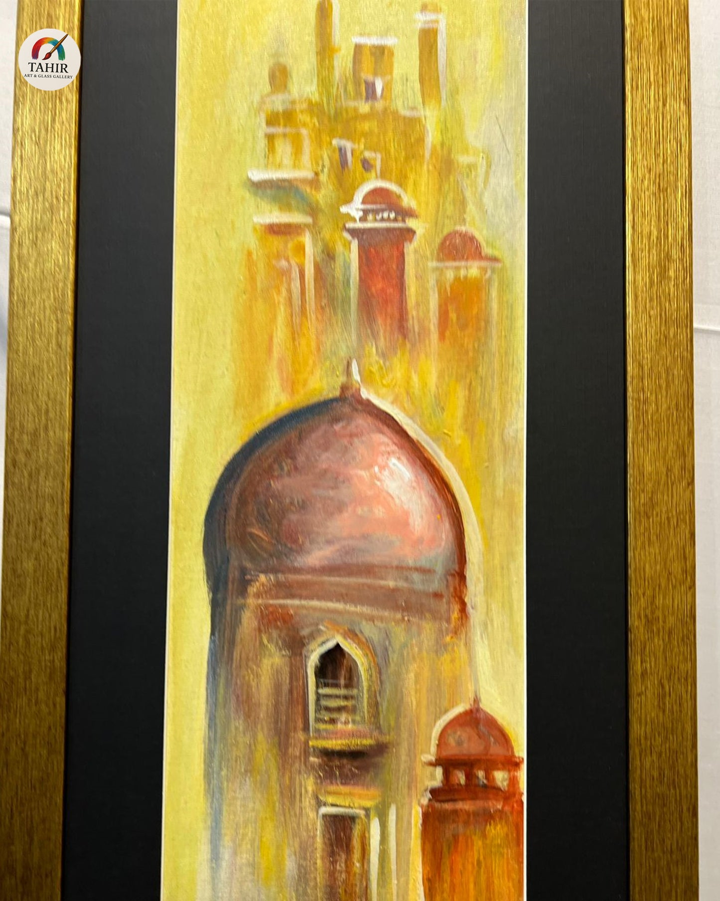 "Whirling Soul – Sufi & Islamic Architecture Triptych (Set of 3 | 12 x 30 Inches Each)"