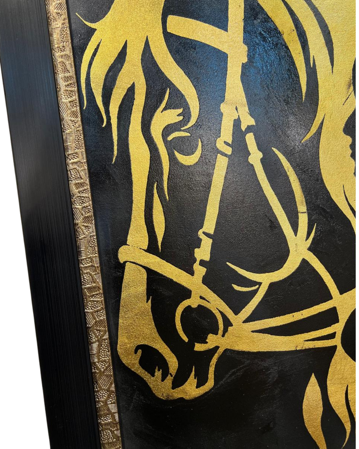 Golden Bond – Handmade Oil Painting (30x42”)