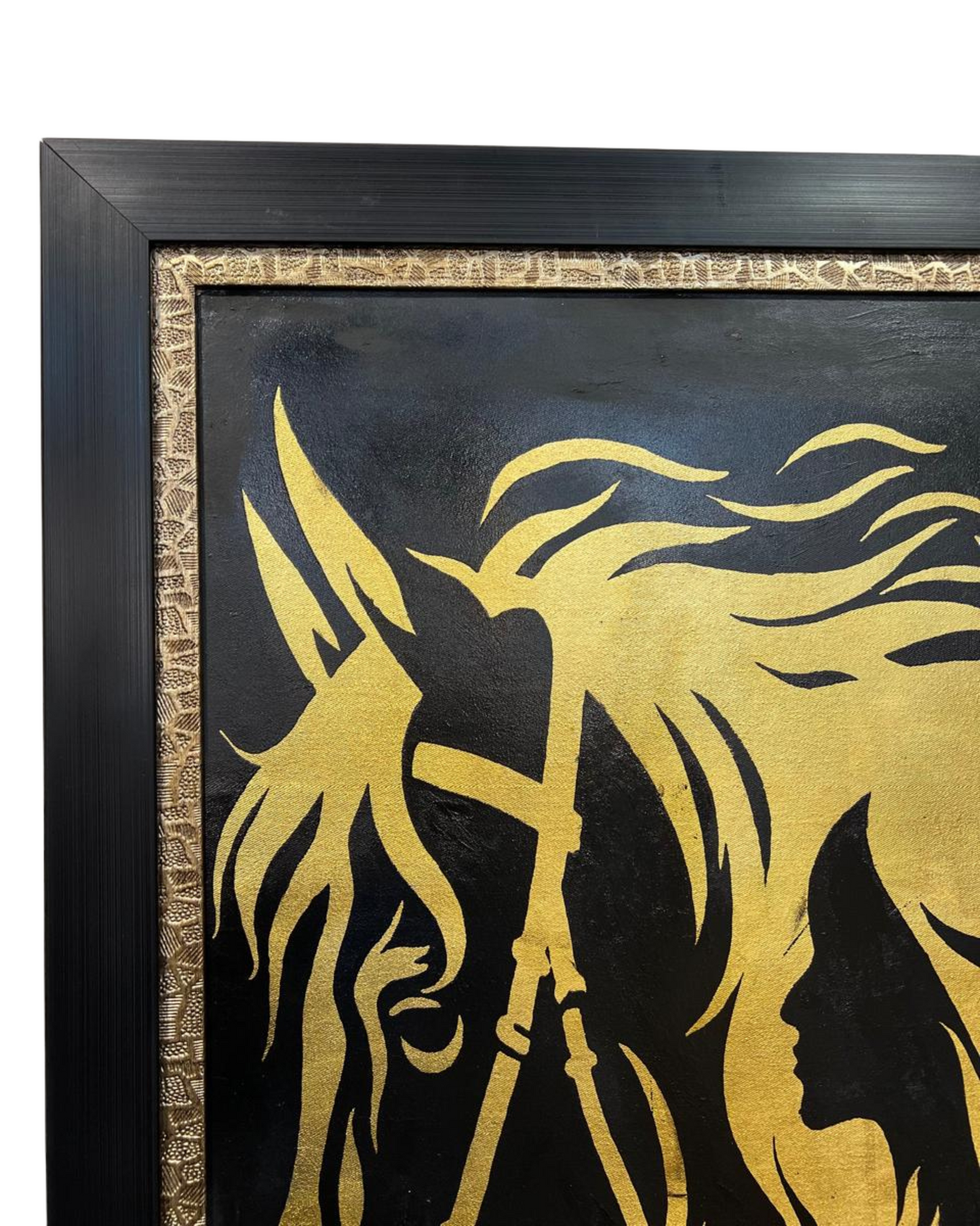 Golden Bond – Handmade Oil Painting (30x42”)