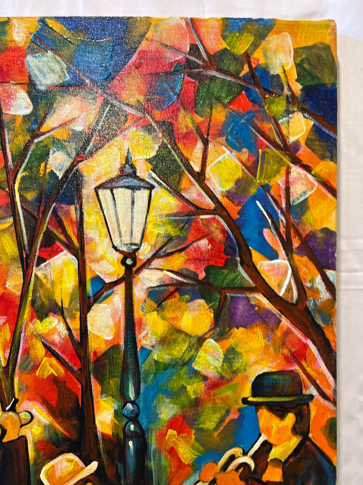 Jazz Vibes Wall Art Set (2 Pieces) – 24x36 Inches | Colorful Abstract Music Paintings