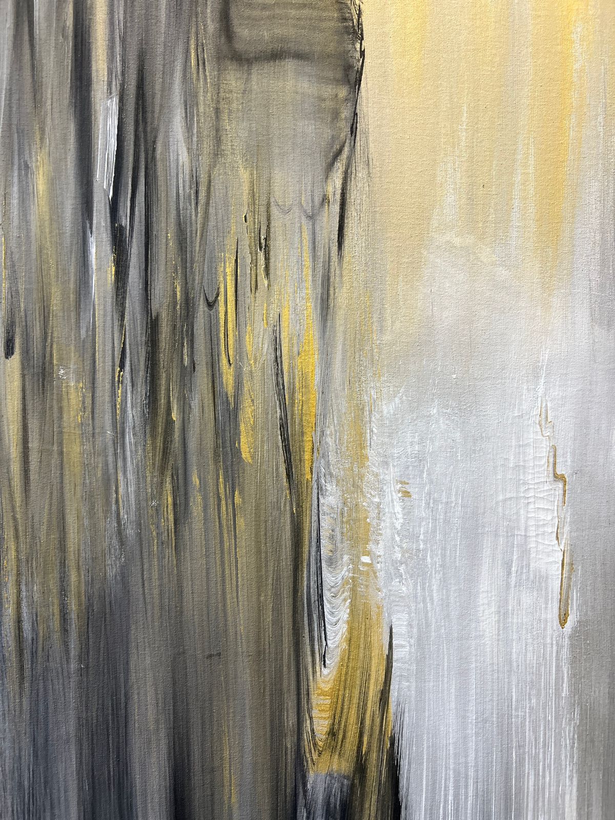 Golden Horizon | 24x36 inches | Contemporary Wall Art