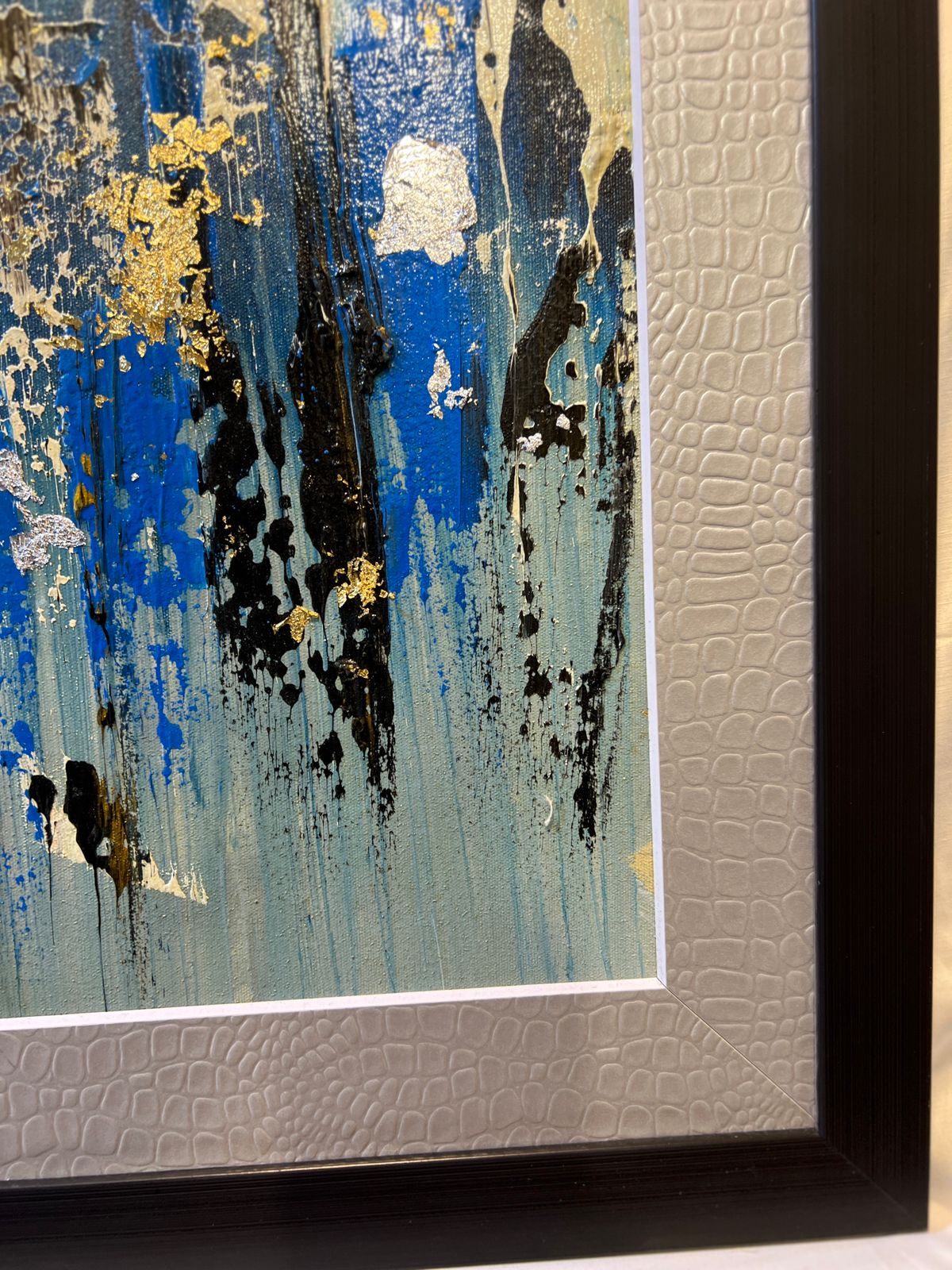 Abstract Skyline | 24x30 inches | Original Canvas Art