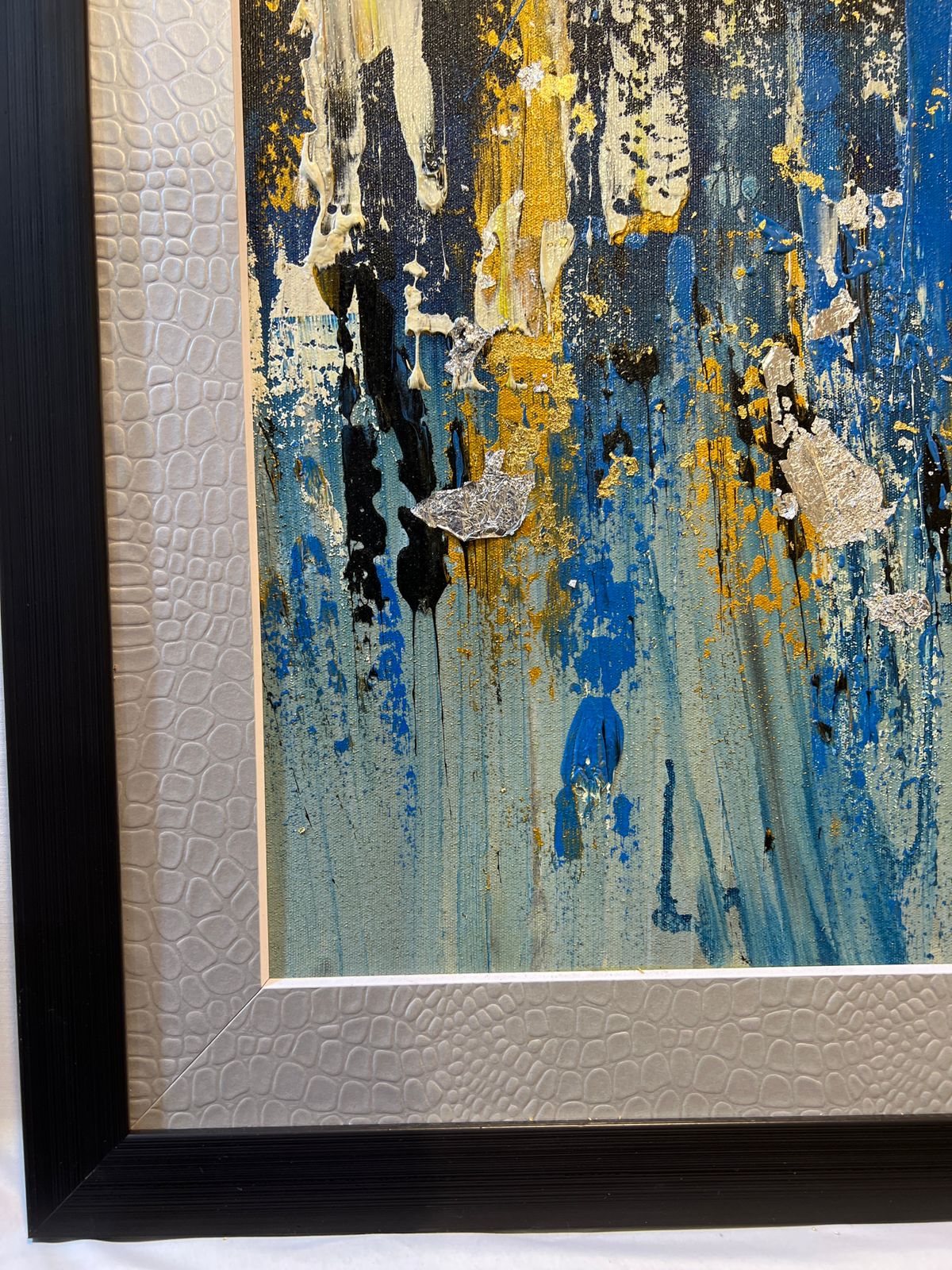 Abstract Skyline | 24x30 inches | Original Canvas Art