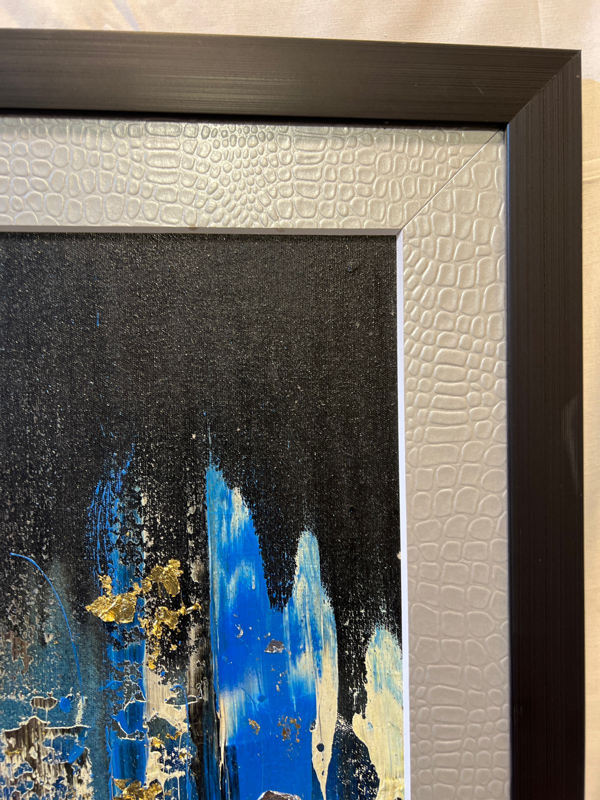 Abstract Skyline | 24x30 inches | Original Canvas Art