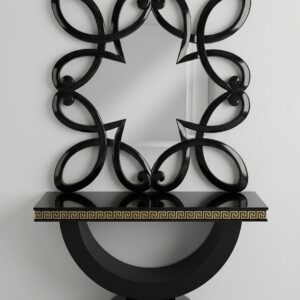 Black Console table